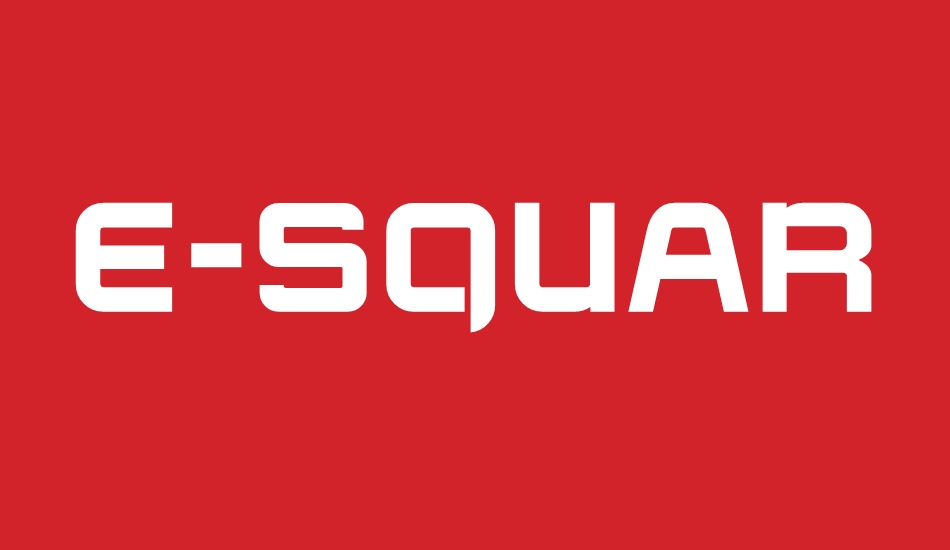 E-SQUARE font big