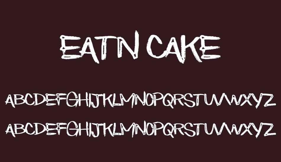 Eatn Cake font