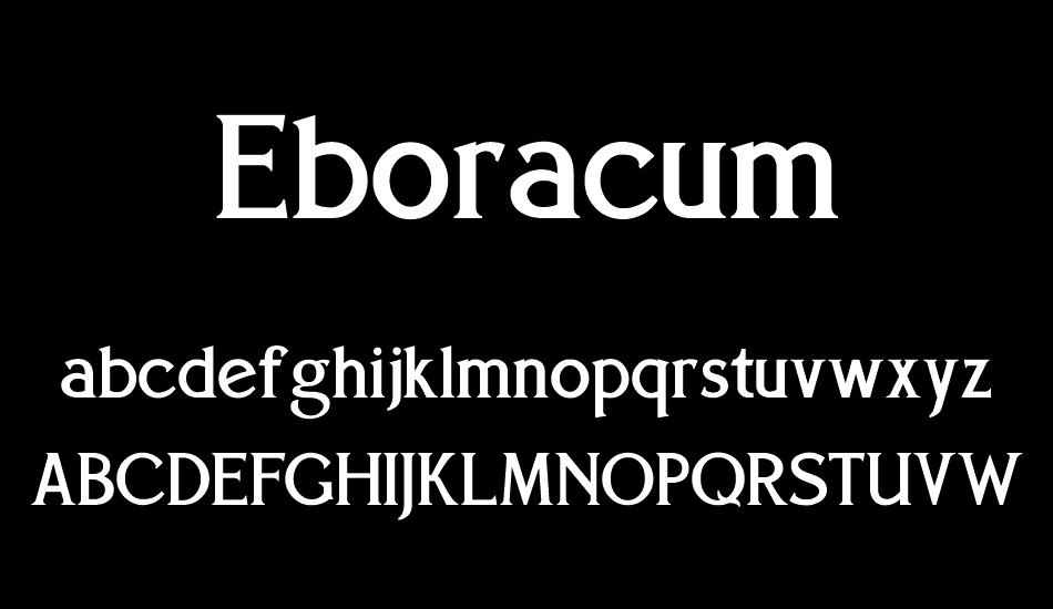 Eboracum font