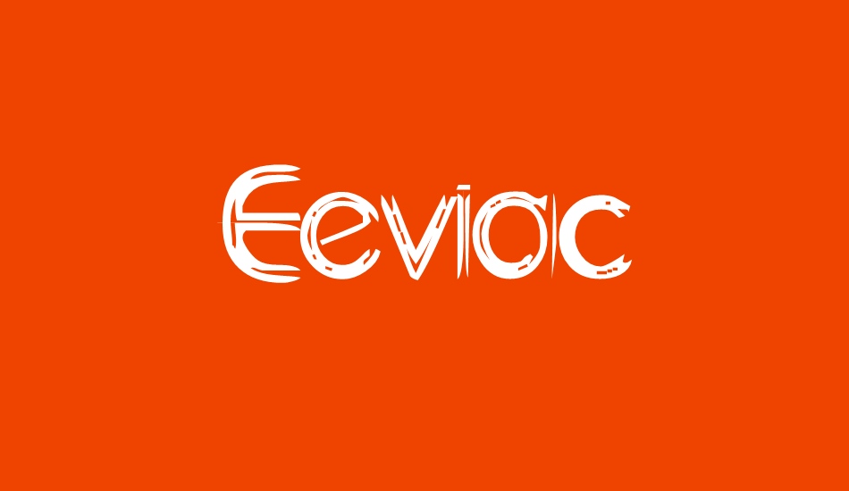 Eeviac font big