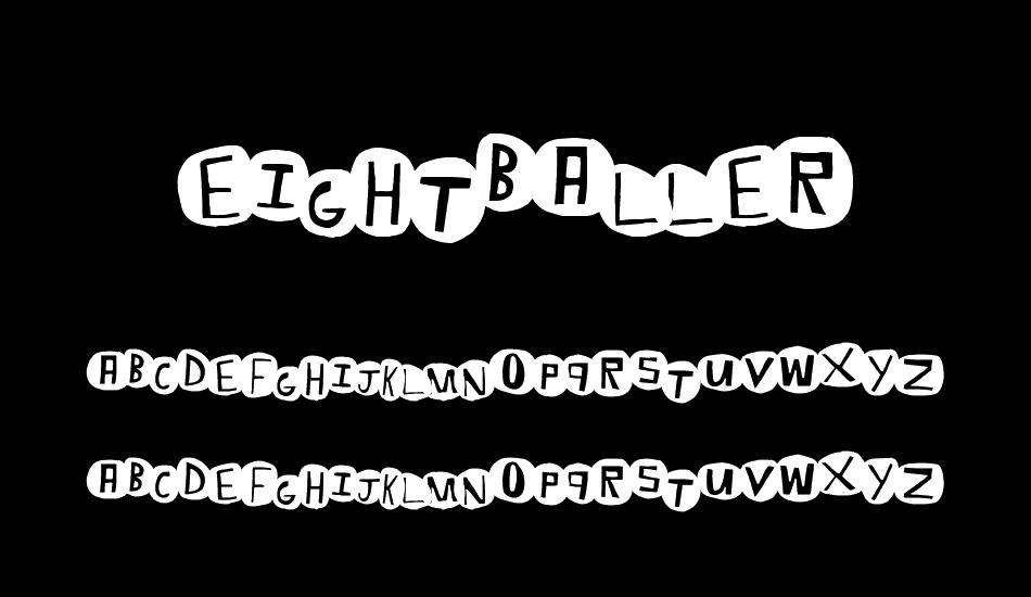 EightBaller font