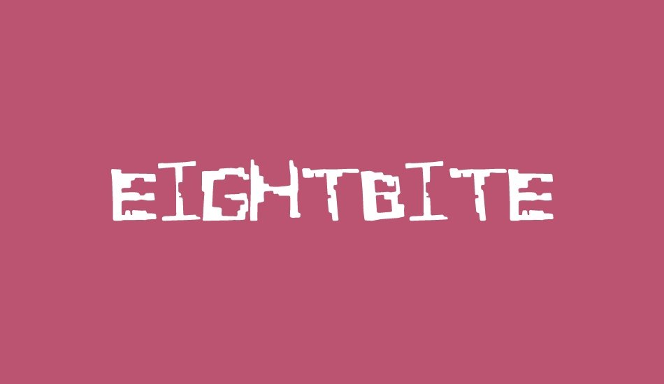 EightBite font big