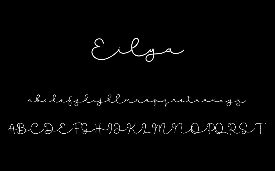 Eilya font