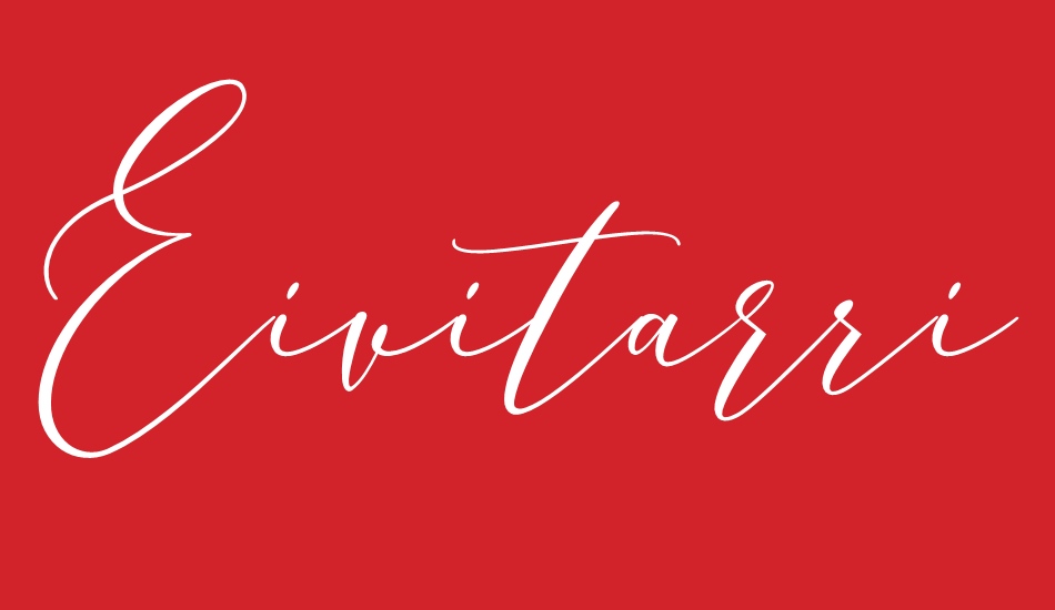 Eivitarri Blossom font big