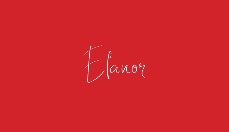 Elanor font big