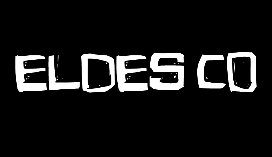 Eldes Cordel 1 font big