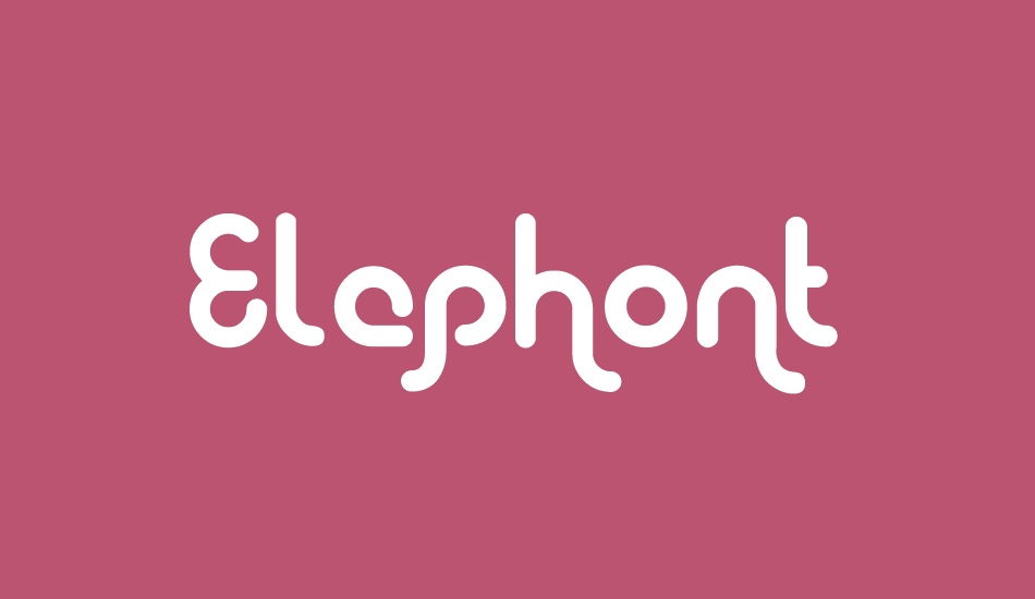 Elephont font big