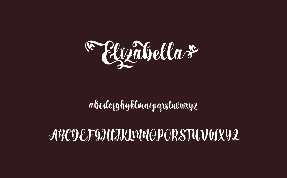 Elizabella font