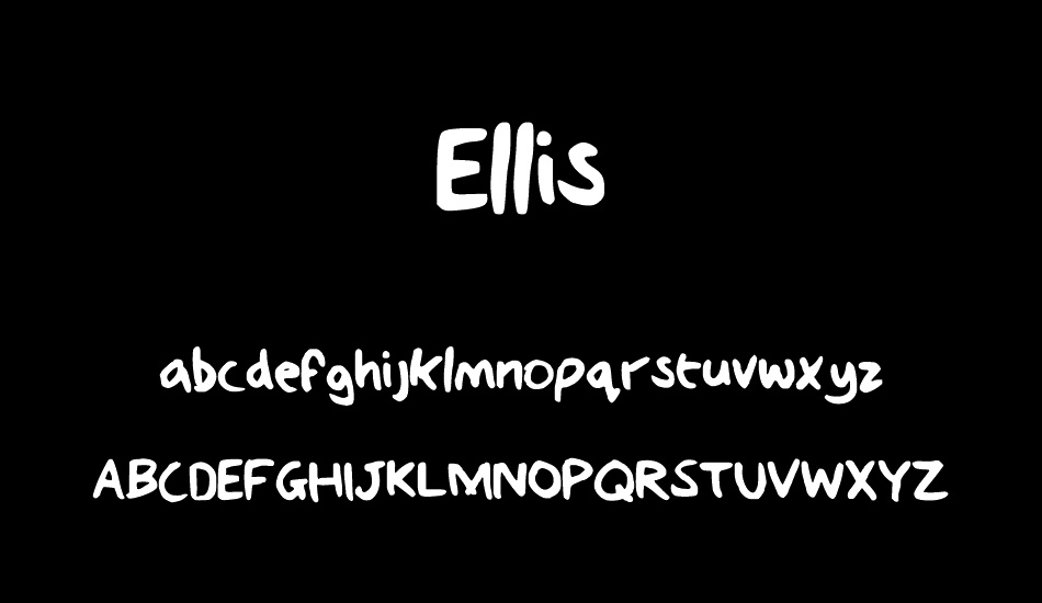 Ellis font