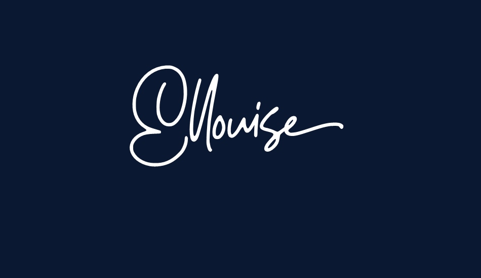 Ellouise font big