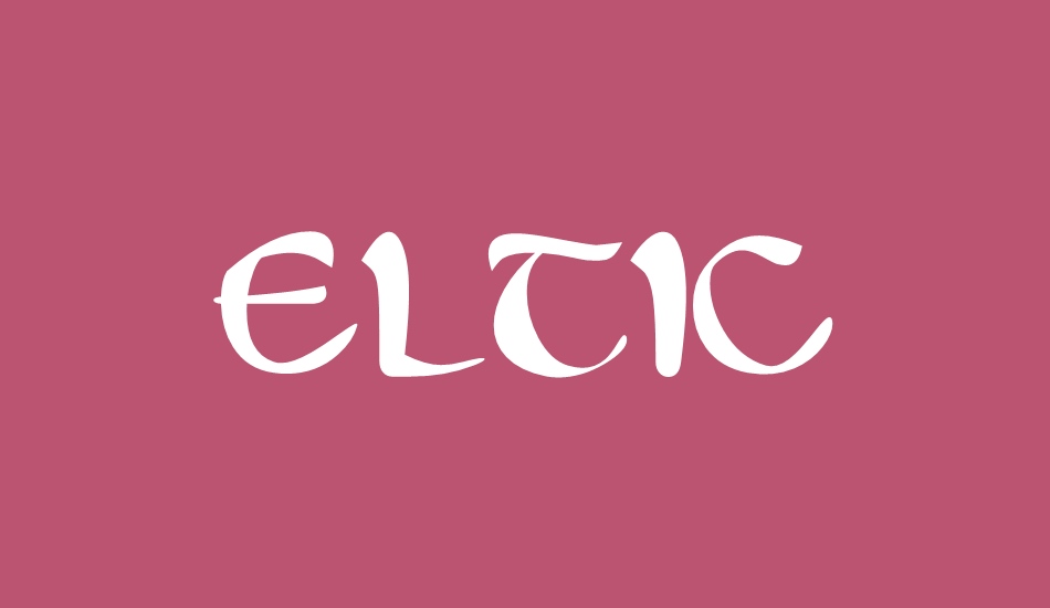 eltic font big