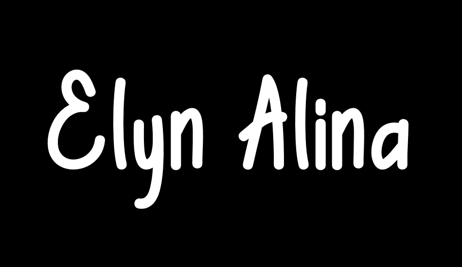 Elyn Alina font big