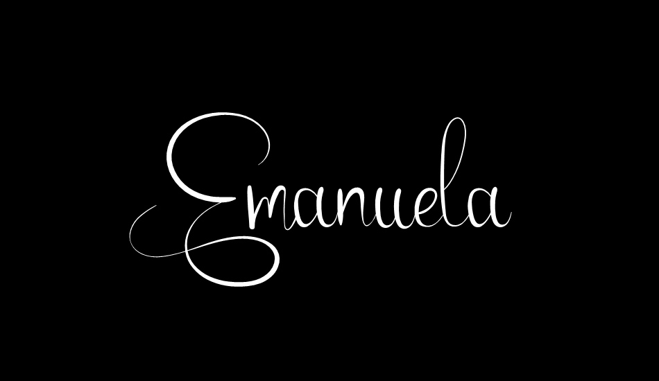 Emanuela font big