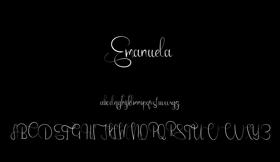 Emanuela font