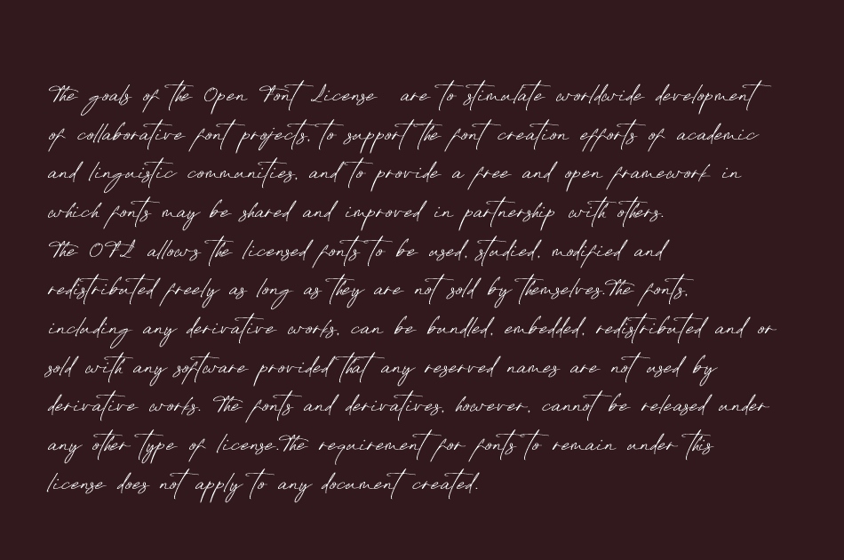 Emily Yorke font 1