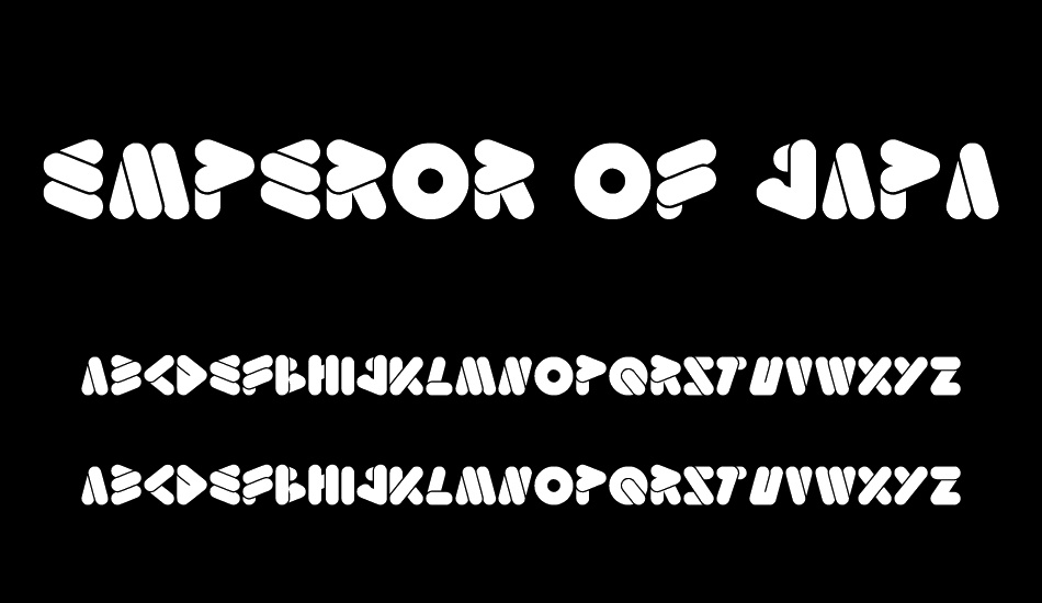 emperor of japan font