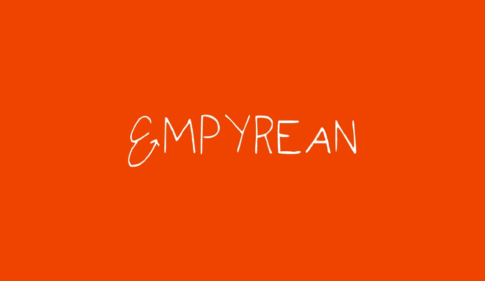 Empyrean font big