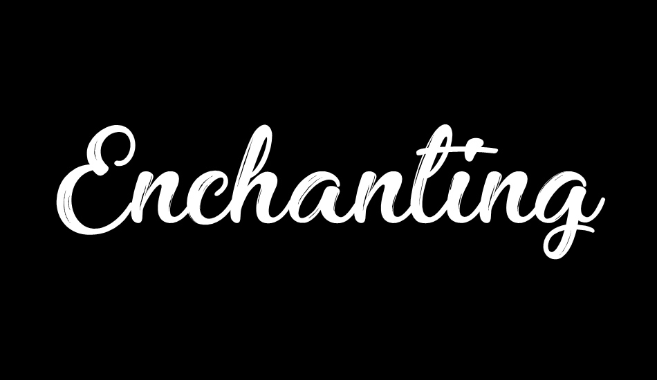 Enchanting Celebrations font big