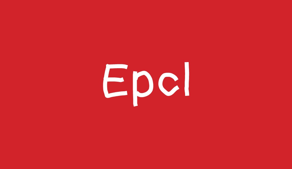 Epcl font big