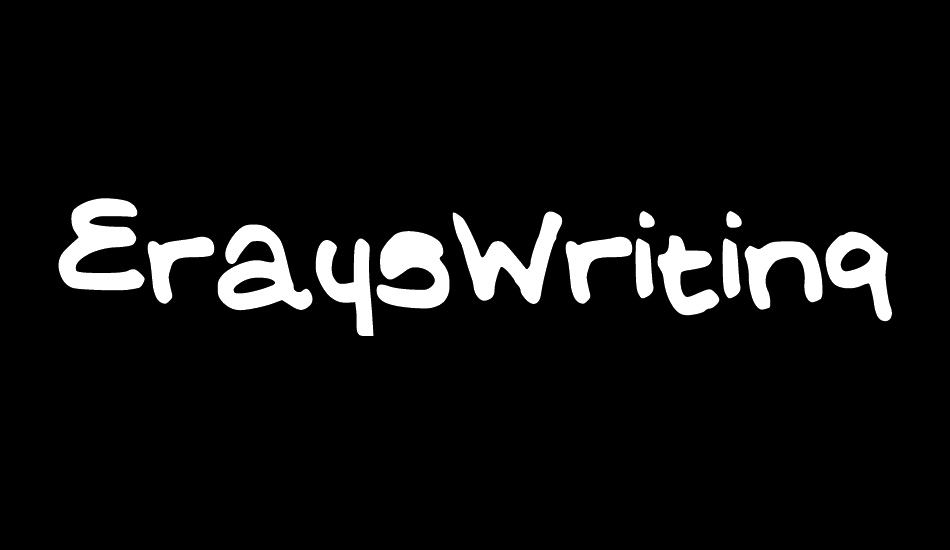 EraysWriting font big