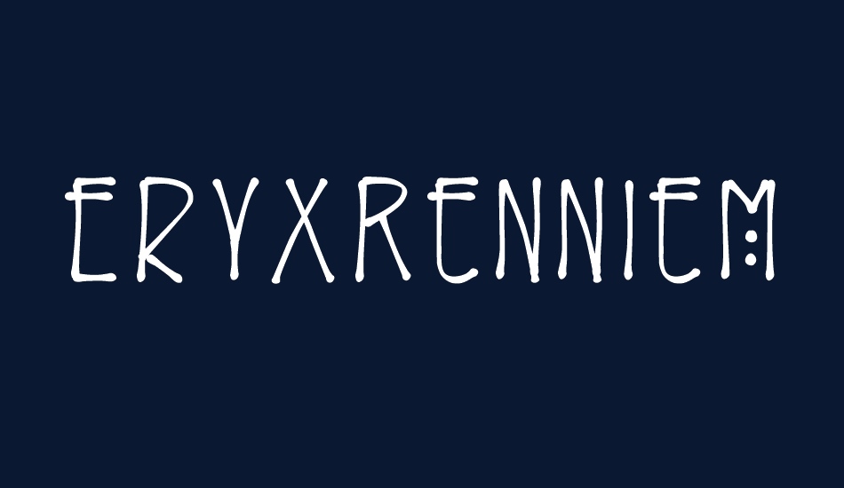 EryxRennieMacintosh font big