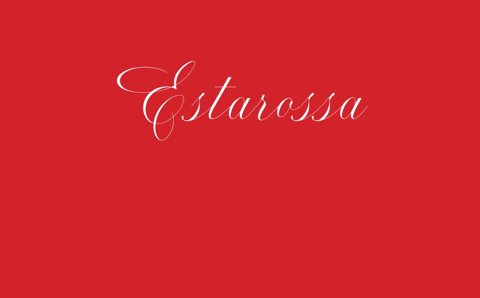 Estarossa font big