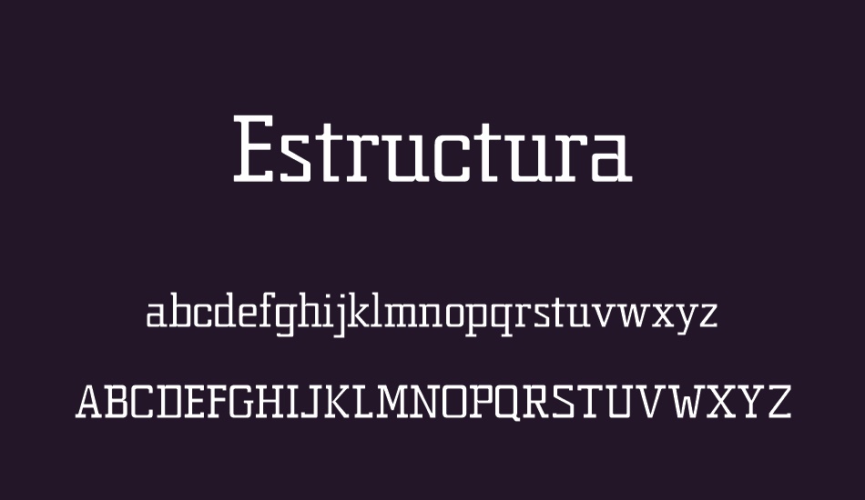 Estructura font