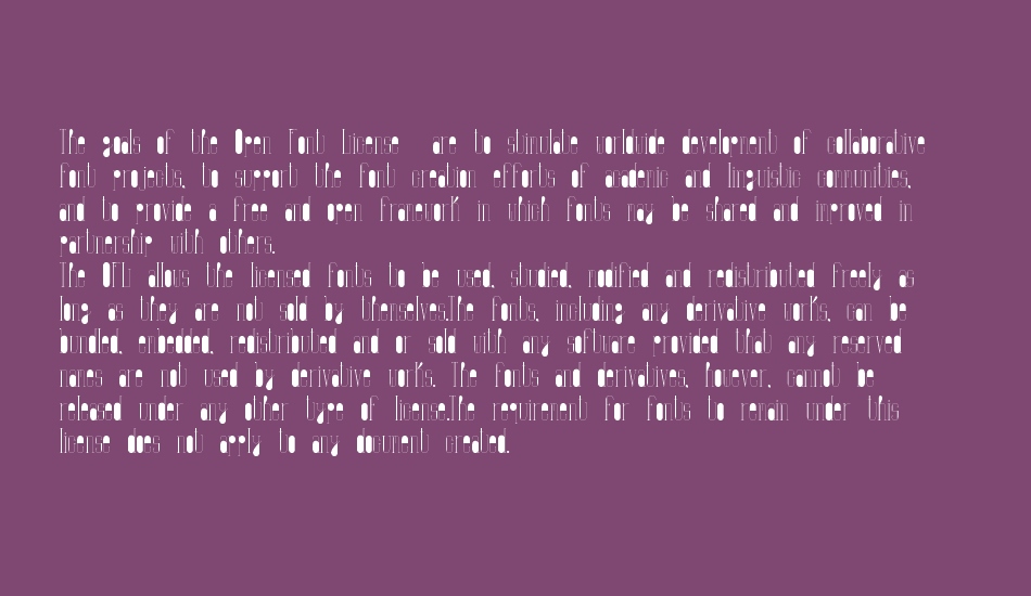 Eterna Infancia font 1