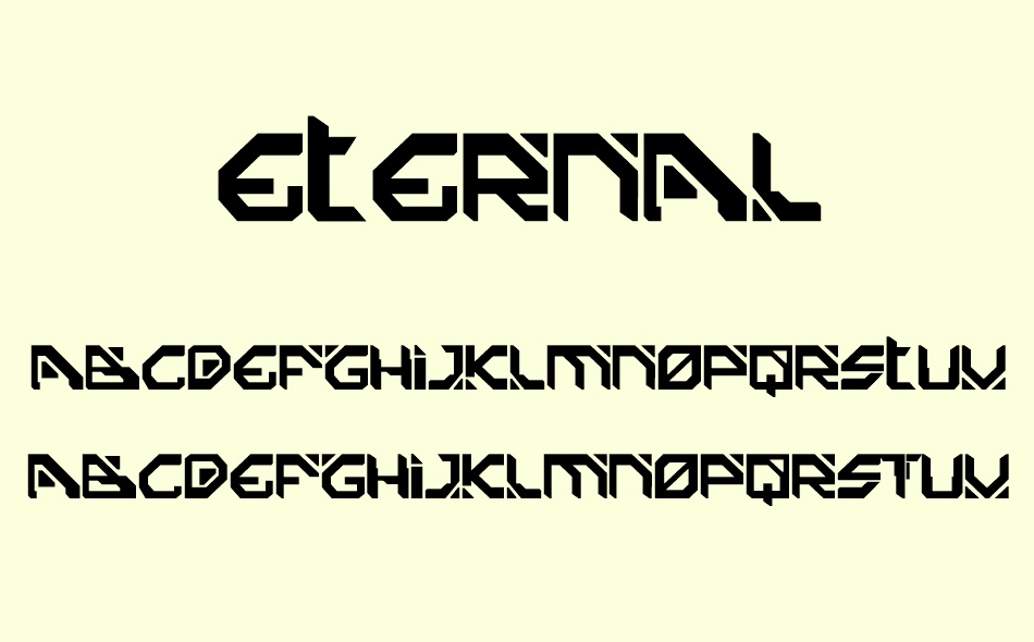 Eternal font