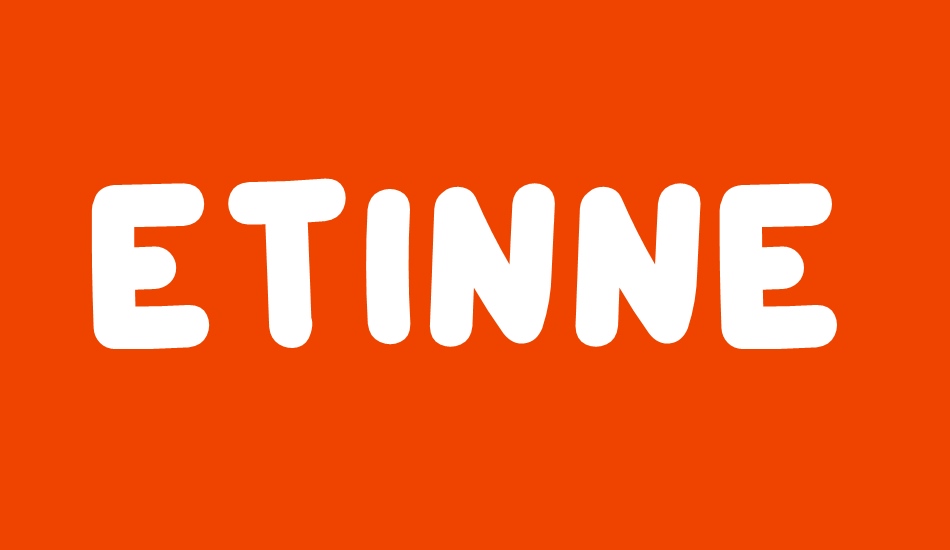 ETINNE font big