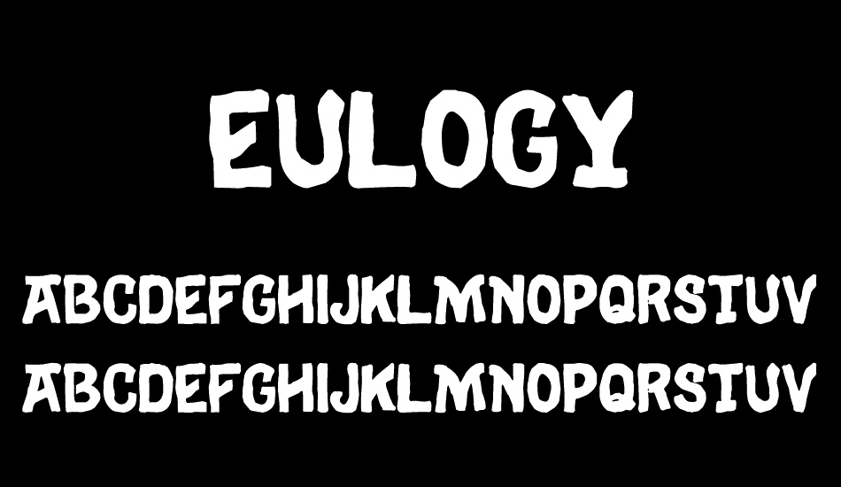 Eulogy font