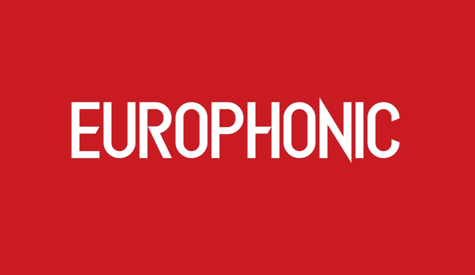 Europhonic font big