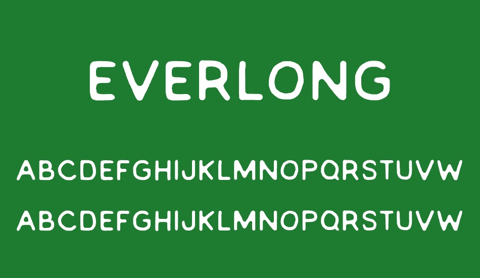 EVERLONG font