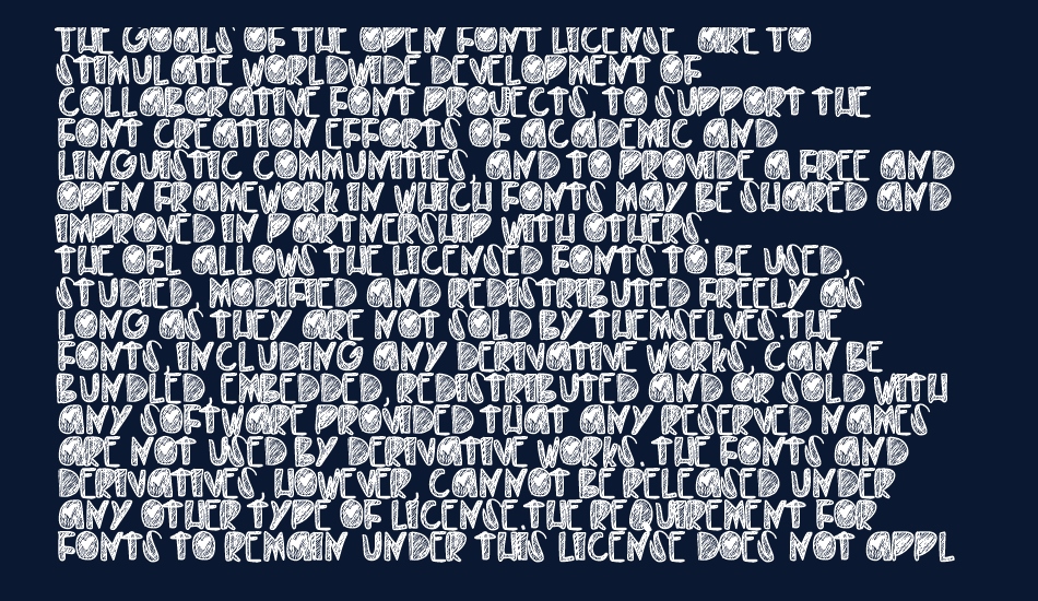 EverythingGold font 1