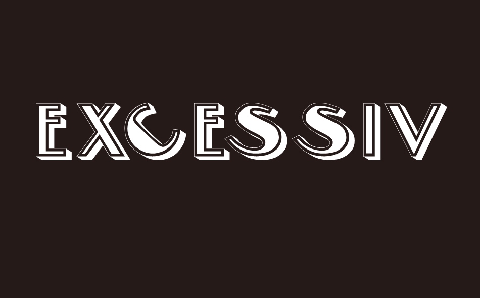 Excessive Free Font