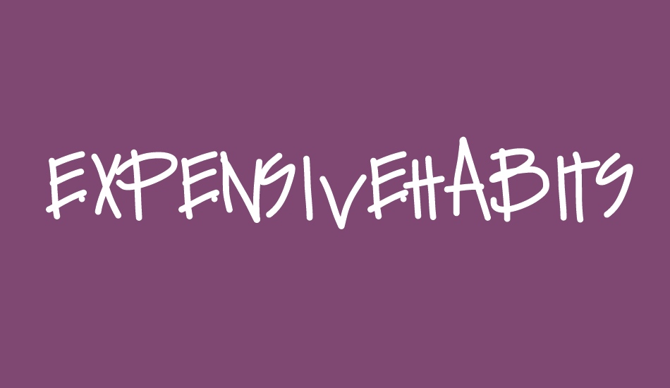 ExpensiveHabits font big