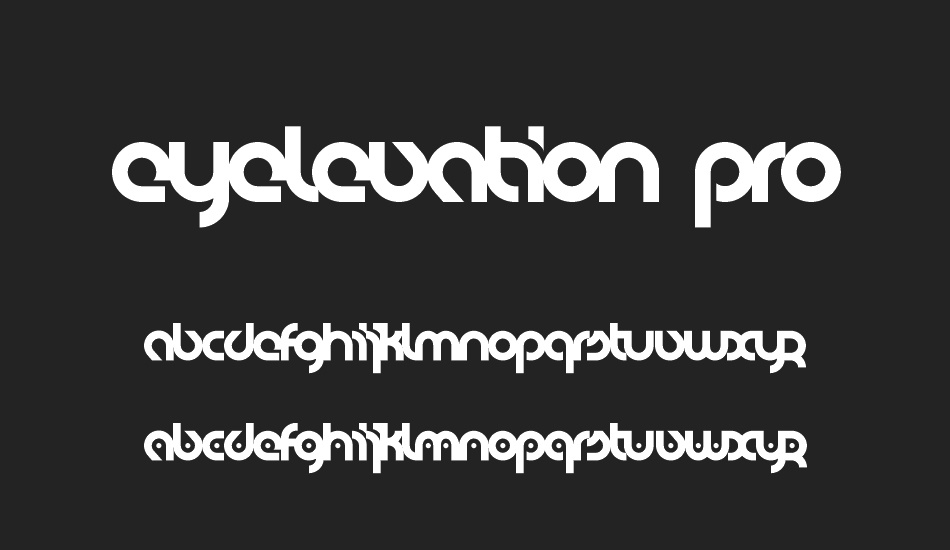 eyelevation pro font