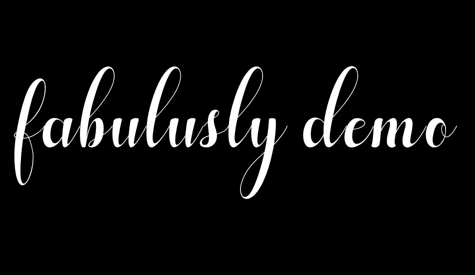 fabulusly-demo font big