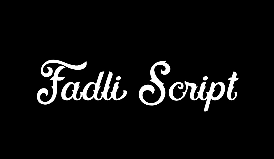 Fadli Script font big