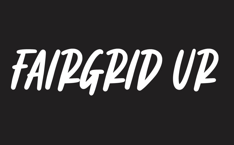 Fairgrid Urban font big