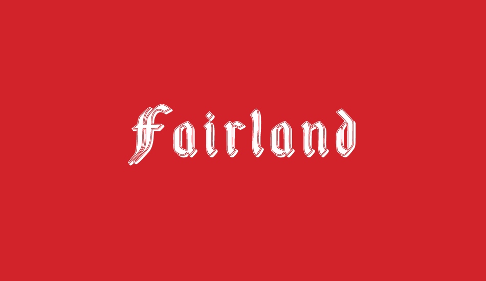 Fairland font big