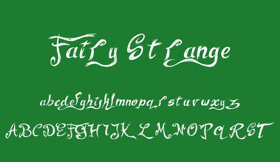 Fairy Strange font