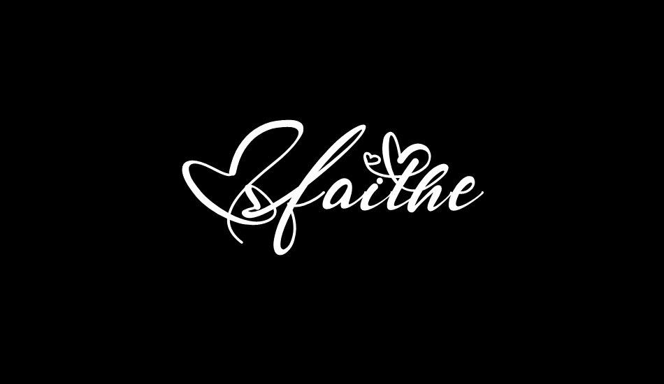 Faithe font big