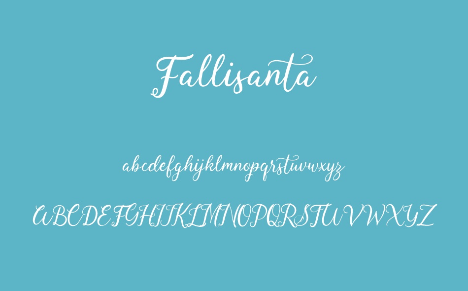 Fallisanta font