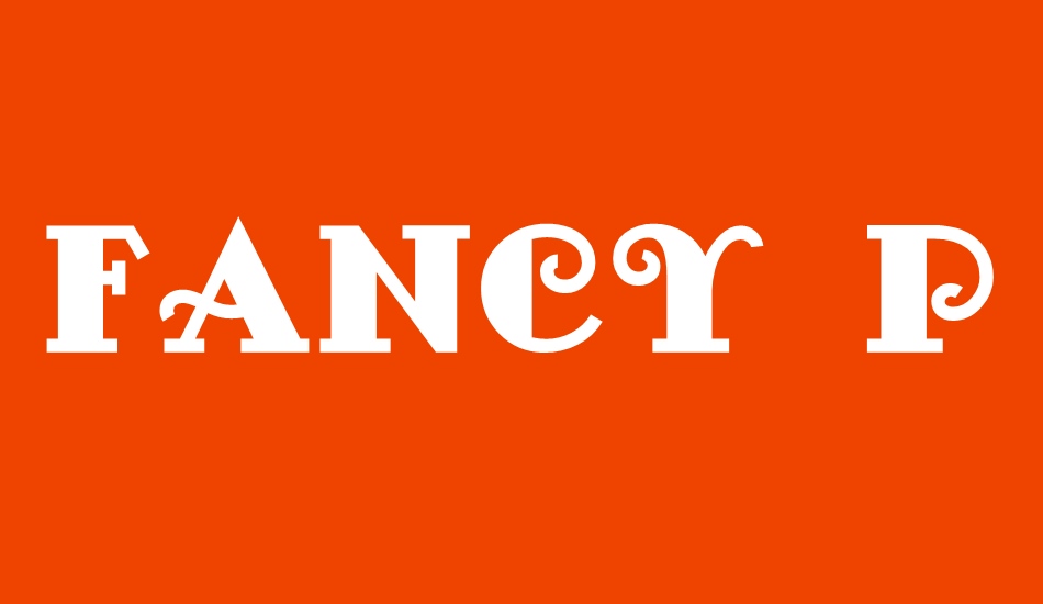 Fancy Pants NF font big