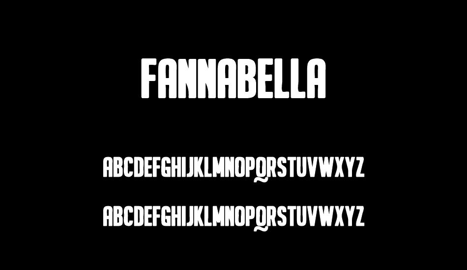 Fannabella font