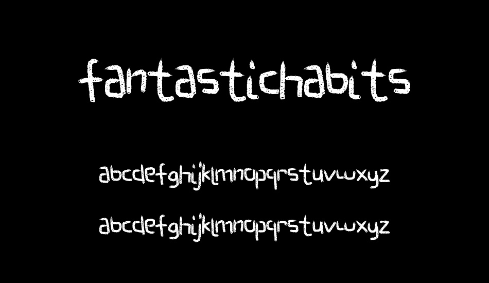 FantasticHabits font