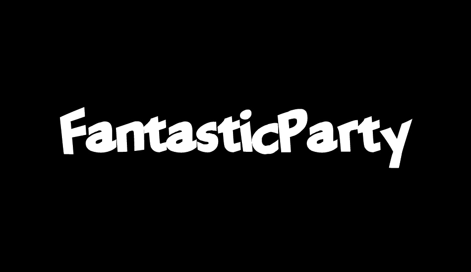 FantasticParty font big