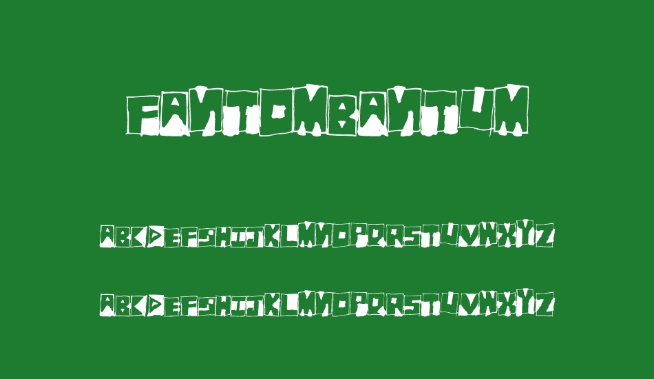 FantomBantum font