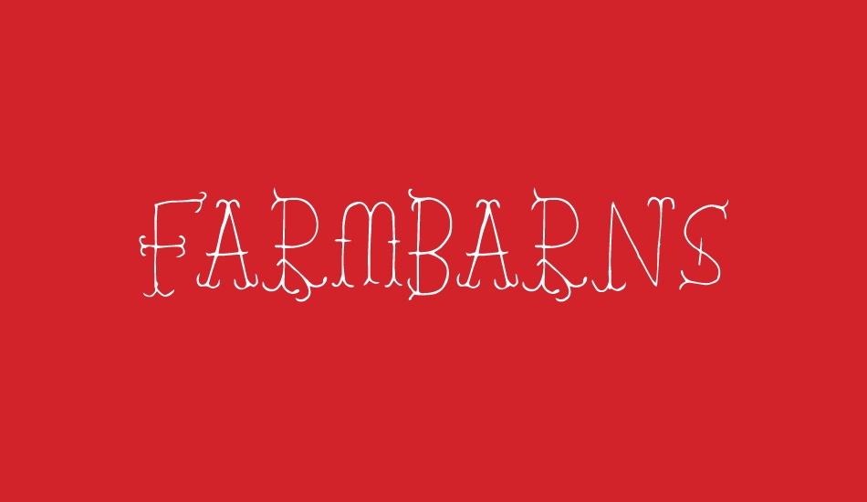 FarmBarns font big